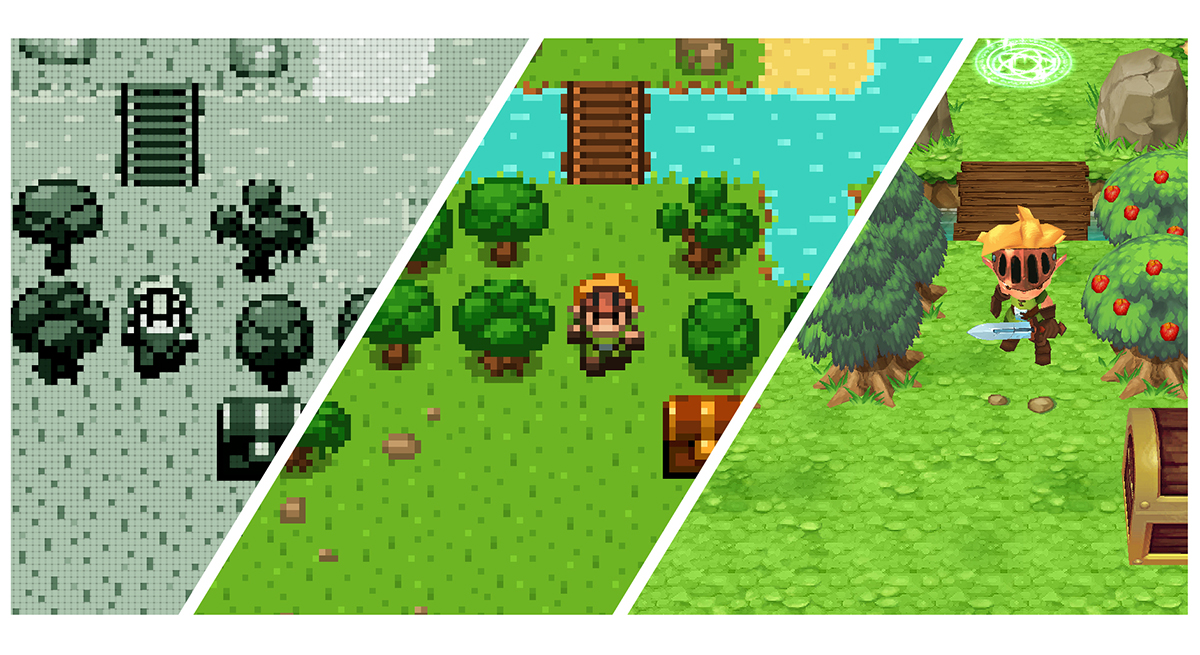 12723 60 1 Evoland Los RPG han dado un gran giro en referente a sus inicios como se ve en Evoland