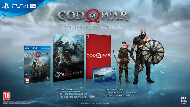 God of War PS4: La aventura de Kratos y Atreus empieza el 20 de abril 3 God of War PS4 Edición coleccionista
