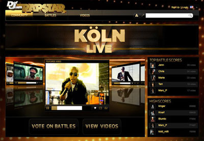 videojuego de hip hop Def Jam Rapstar: El primer videojuego musical exclusivo de Hip Hop