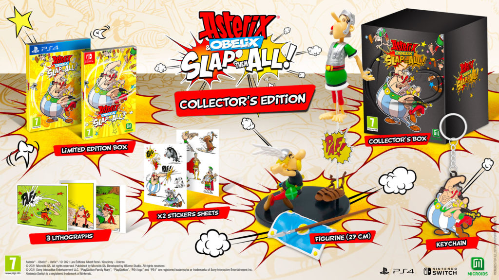 Asterix & Obelix: Slap Them All! saldrá el 25 de noviembre y presenta nuevo tráiler 3 Asterix & Obelix: Slap Them All edición coleccionista