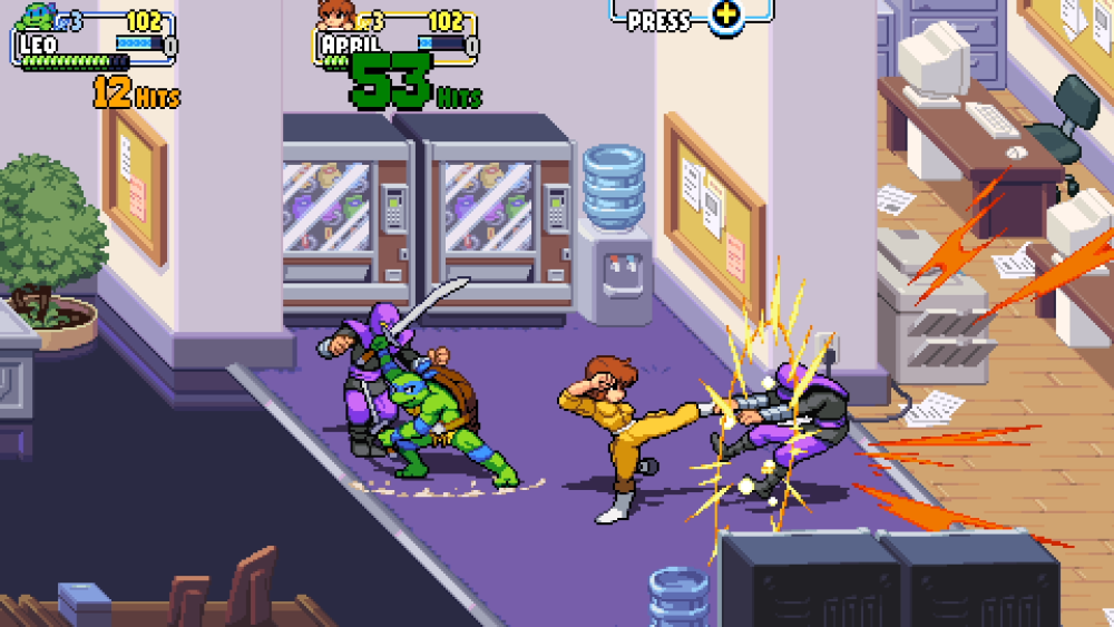 Análisis Teenage Mutant Ninja Turtles: Shredder’s Revenge 5 April Shredders Revenge