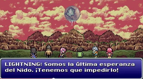 Resúmen en 16 bits de la historia de Final Fantasy XIII y XIII-2 2 FF XIII 8 bits