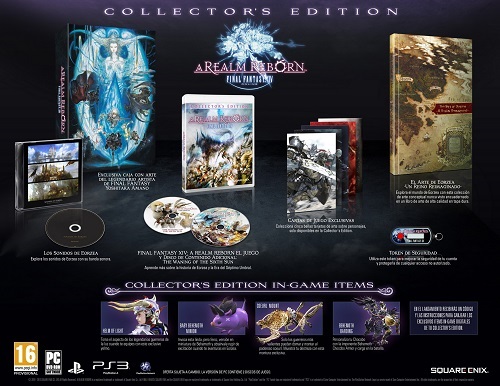 Final Fantasy XIV edicion coleccionista Ya se conoce la fecha de lanzamiento de Final Fantasy XIV: A realm Reborn