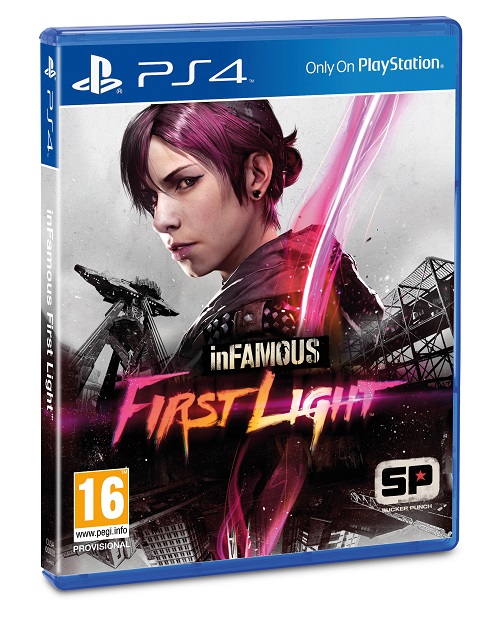 First Light PS4 3D PEGI inFAMOUS First Light, en septiembre para PS4