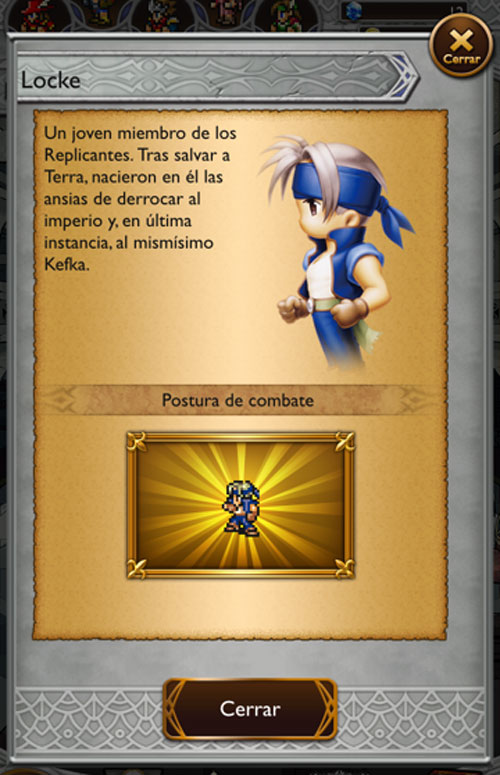 Final Fantasy Record Keeper: Locke y Vanille disponibles esta semana 10 Locke Record Keeper