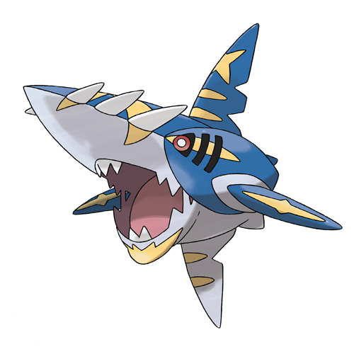 El Pokémon legendario Rayquaza se une a Pokémon Rubí Omega y Zafiro Alfa 8 Mega-Sharpedo