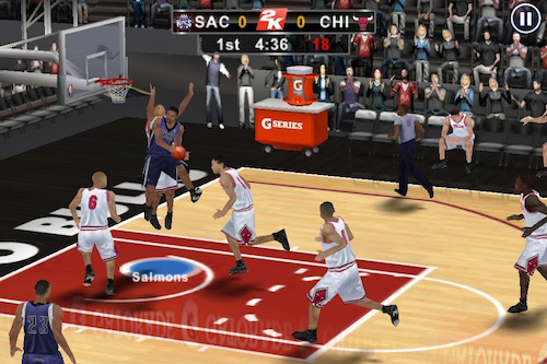 NBA 2K12 iPhone 5