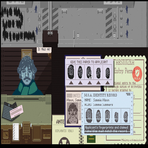 Papers please Los pasaportes tienen que ser correctos en el régimen de Arstotzka en Papers, please