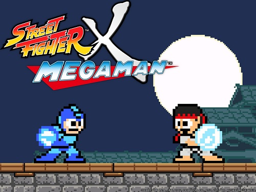 STREET FIGHTER X MEGAMAN Capcom anuncia un crossover al estilo de los 80: Street Fighter X Megaman