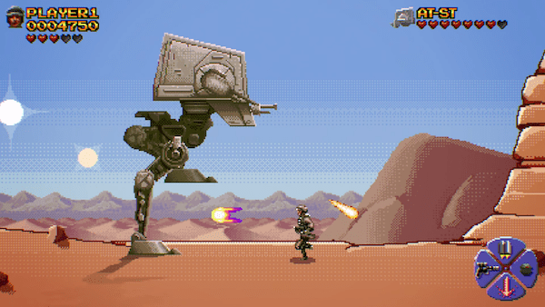 Star Wars Battlefront en versión 16 bit ¿Y por qué no? 2 Super Star Wars Battlefront