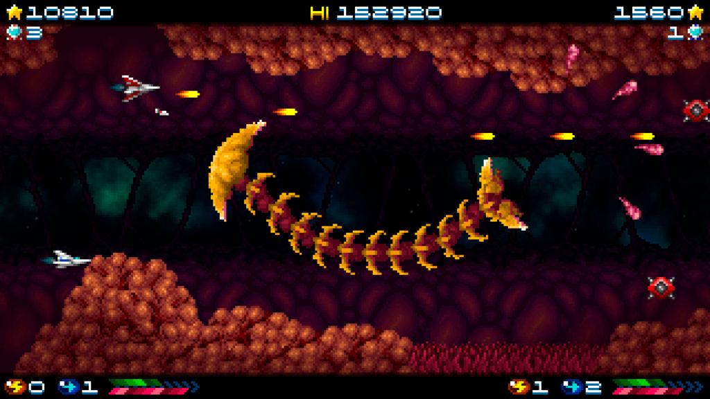 Análisis Super Hydorah Switch 4 SuperHydorah