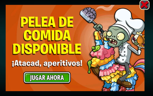 THANKSGIVING ZOMBIE En Plants VS Zombies 2 también se celebra el Día de Acción de Gracias
