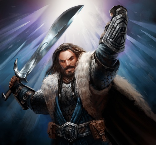 Dos nuevos personajes se alistan en los Guardianes de la Tierra Media 5 THORIN GUARDIANES TIERRA MEDIA