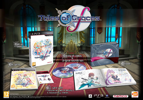 Tales of Graces f coleccionista Tales of Graces f coleccionista Tales of Graces f en exclusiva para PS3 el próximo 31 de agosto