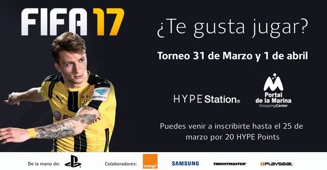 El Torneo Fifa17 llega al Portal de la Marina de Valencia 2 Torneo FIFA 17 El Torneo Fifa17 llega al Portal de la Marina de Valencia