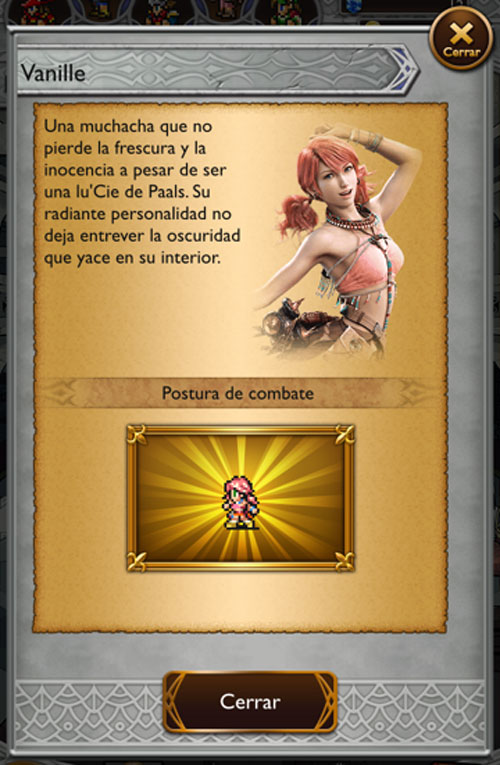 Final Fantasy Record Keeper: Locke y Vanille disponibles esta semana 8 VAnille Record Keeper