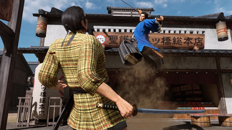 Like a Dragon: Ishin! combate