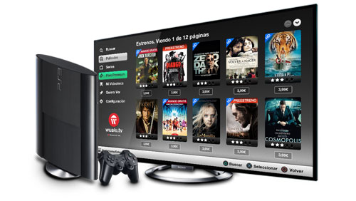 Wuaki.tv se suma a la oferta audiovisual de PS3 2 Wuaki.tv PS3