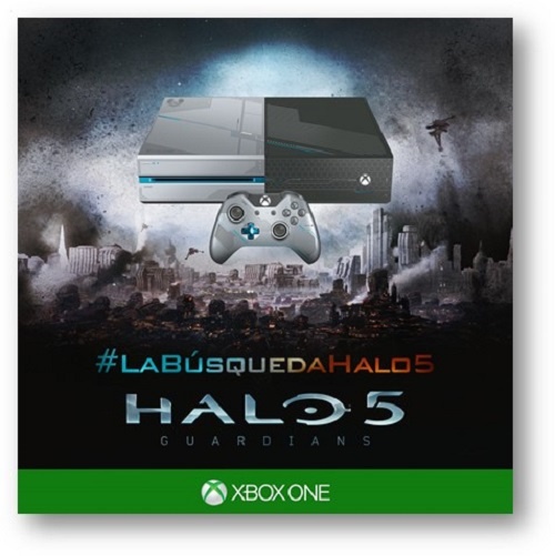 concurso labúsquedahalo5 Halo 5 Guardians: Se uno de los 7 ganadores de una exclusiva Xbox de 1 TB