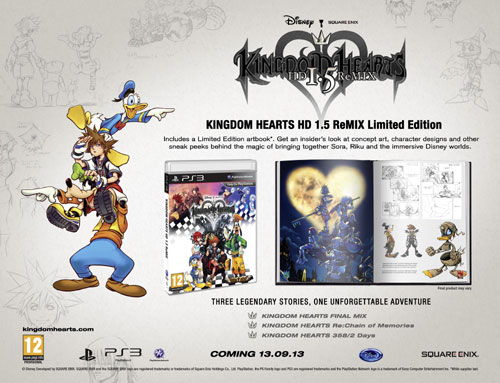 Nuevo tráiler de Kingdom Hearts HD 1.5 REmix 4 coleccionista khearts hd remix