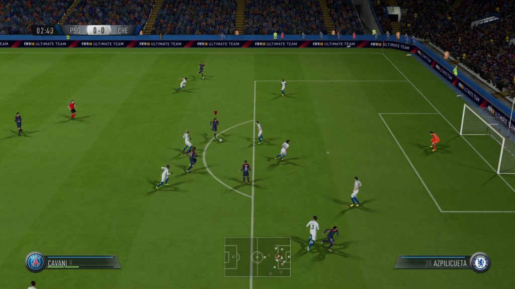 Análisis FIFA 18: El Camino completado 7 fifa 18 cavani