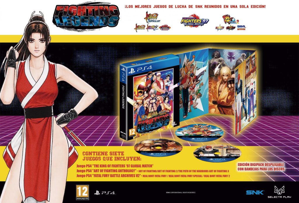 Fighting Legends: Selecta Play recopila los grandes juegos de lucha de SNK 3 fighting legends snk pack Fighting Legends: Selecta Play recopila los grandes juegos de lucha de SNK