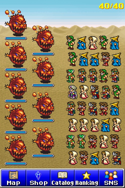 Final Fantasy All the Bravest, disponible para iOS 5 final fantasy all the bravest