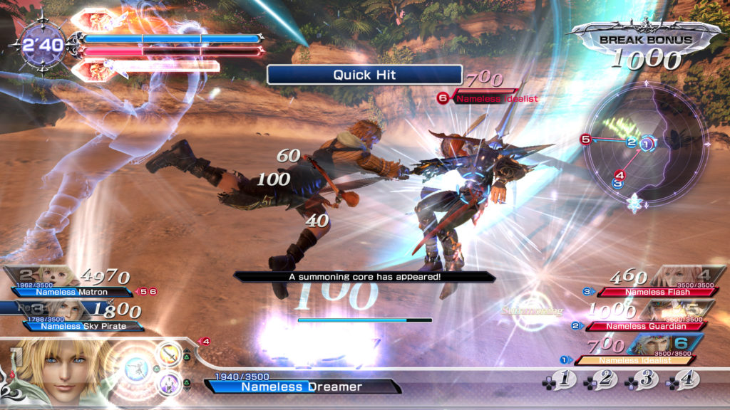 Dissidia Final Fantasy NT: Confirmada la beta y nuevo tráiler 3 final fantasy dissidia nt