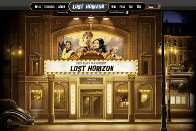 lost lost1 Lost Horizon: Disponible la página web oficial