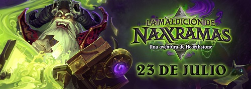 maldición Hearthstone recibirá el pack La Maldición de Naxxramas el próximo 23 de julio