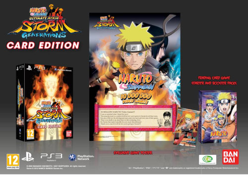naruto card edition Exclusiva "Card Edition" del próximo videojuego de Naruto