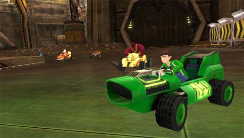 pantalla ben 10 galactic racing pantalla ben 10 galactic racing Ben 10 Galacting Racing: Primeras imágenes