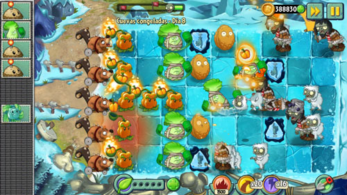 plants vs zombies 2 séptimo mundo Llega el séptimo mundo a Plants Vs Zombies 2: Las Cuevas Congeladas