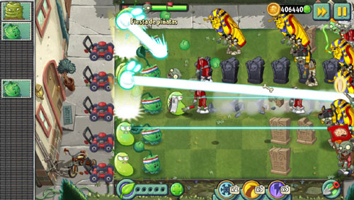 plants Primeros personajes del cuarto mundo de Plants Vs Zombies 2