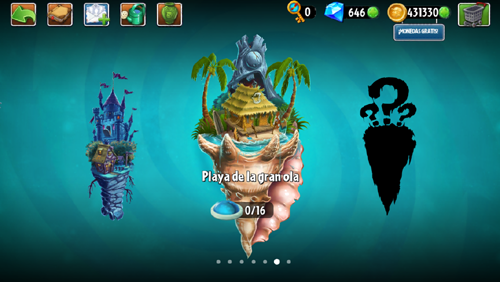 Plants Vs Zombies 2: Llega el playero sexto mundo 5 playa