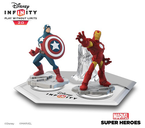 Así lucen los Vengadores en Disney Infinity 2 playset vengadores disney i
