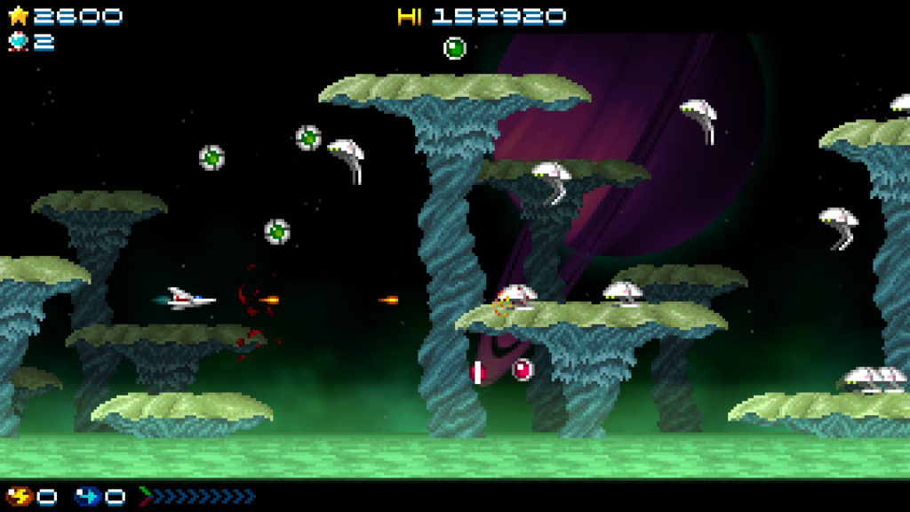 Análisis Super Hydorah Switch 5 Super Hydorah