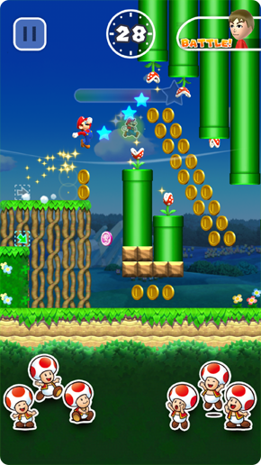 super mario run carreras Análisis Super Mario Run: La magia tiene un precio (y lo vale)