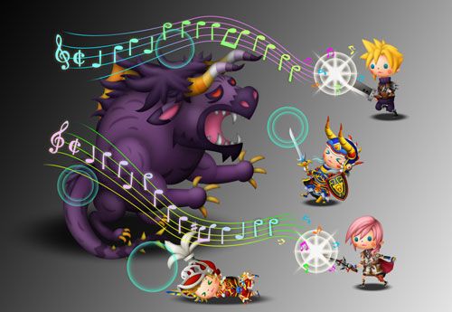theatrhythm final fantasy 3 Análisis Theatrhythm Final Fantasy: Una original nostalgia musical