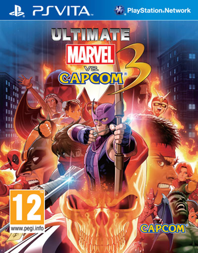 ultimate marvel capcom ps vita La versión de bolsillo de Ultimate Marvel Vs. Capcom 3