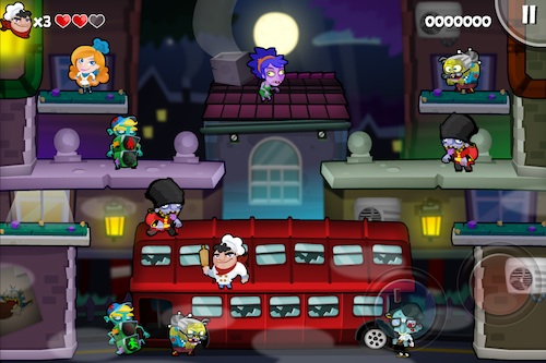 zombie meat balls Zombie Meatballs: Arcade puro para el App Store